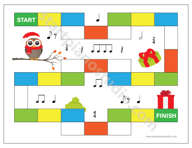 Holiday Rhythm Race (Level 2)