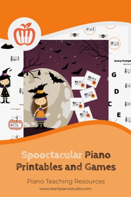 Halloween Piano Printable