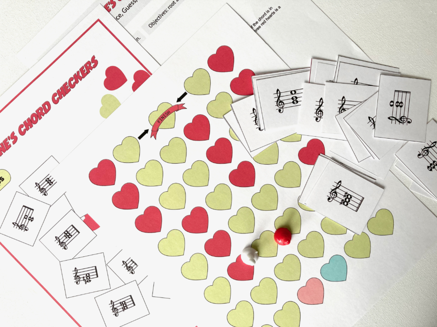 valentine’s piano games-checkers-sharps