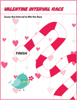 Valentine Interval Race