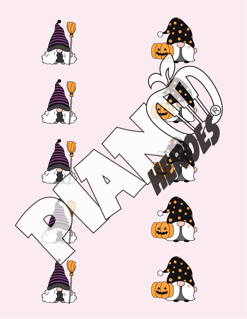 Halloween Gnomes Major 2nd and Minor 2nd