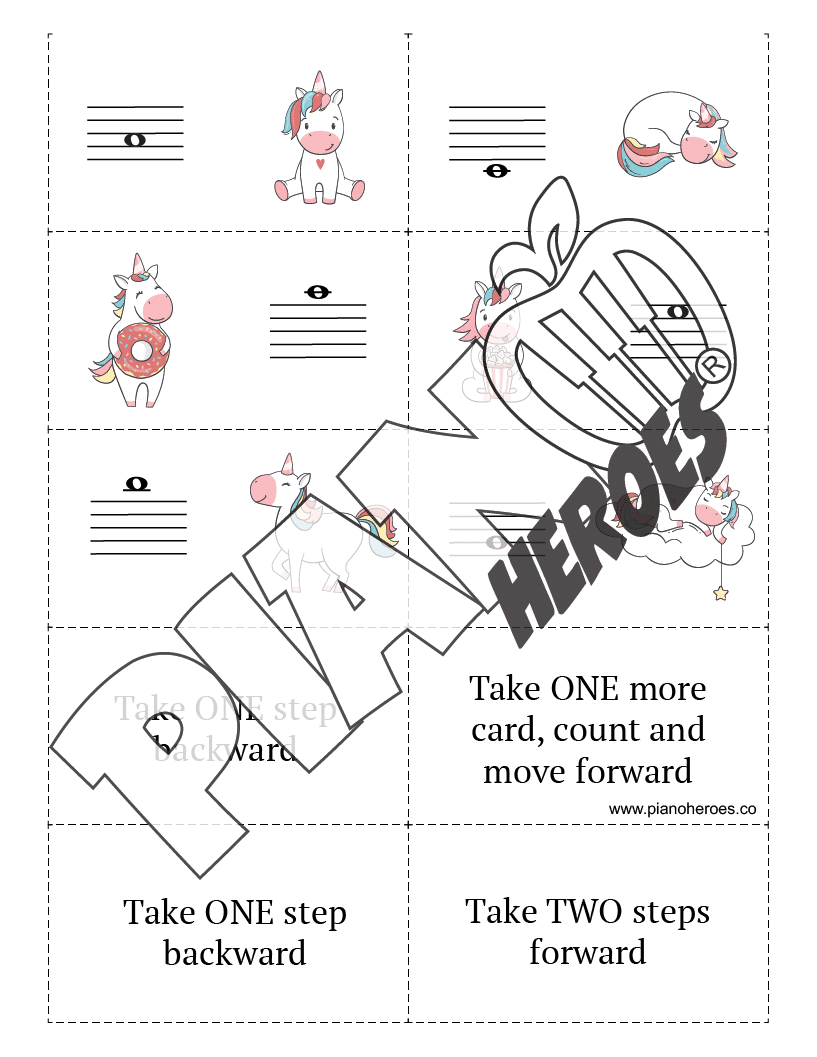 Unicorn’s Line and Space Notes