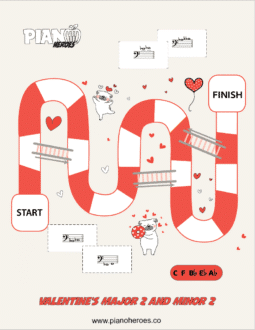Valentine’s Major 2 and Minor 2