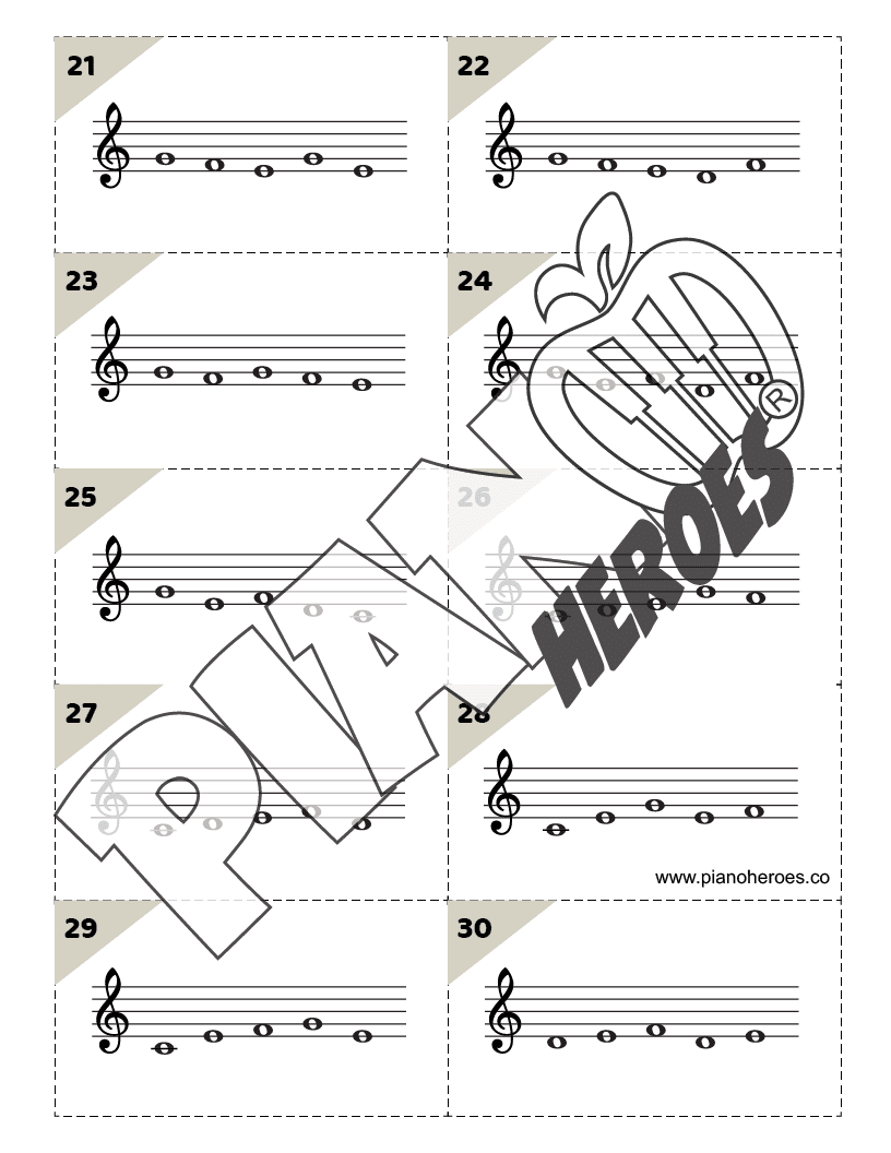 Sight Reading Builder (Set 3)