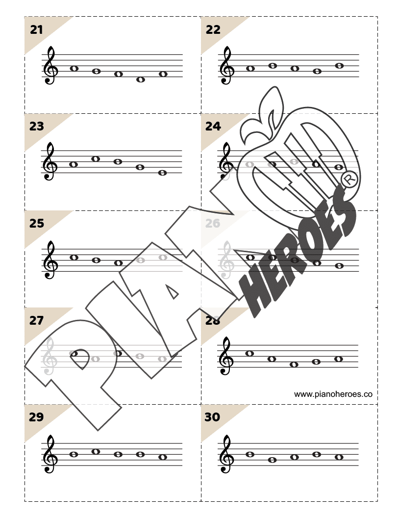 Sight Reading Builder (Set 4)