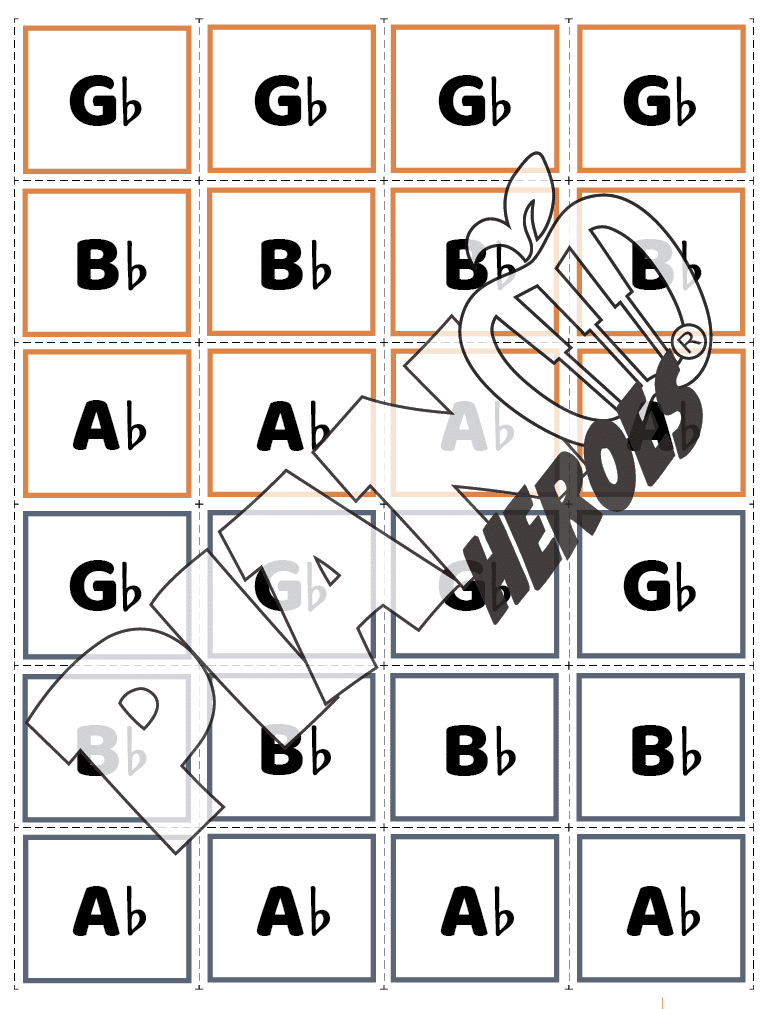 Space Walk Notopoly – Treble or Bass Clef Game